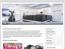 Tablet Screenshot of internisten-im-aerztehaus.de
